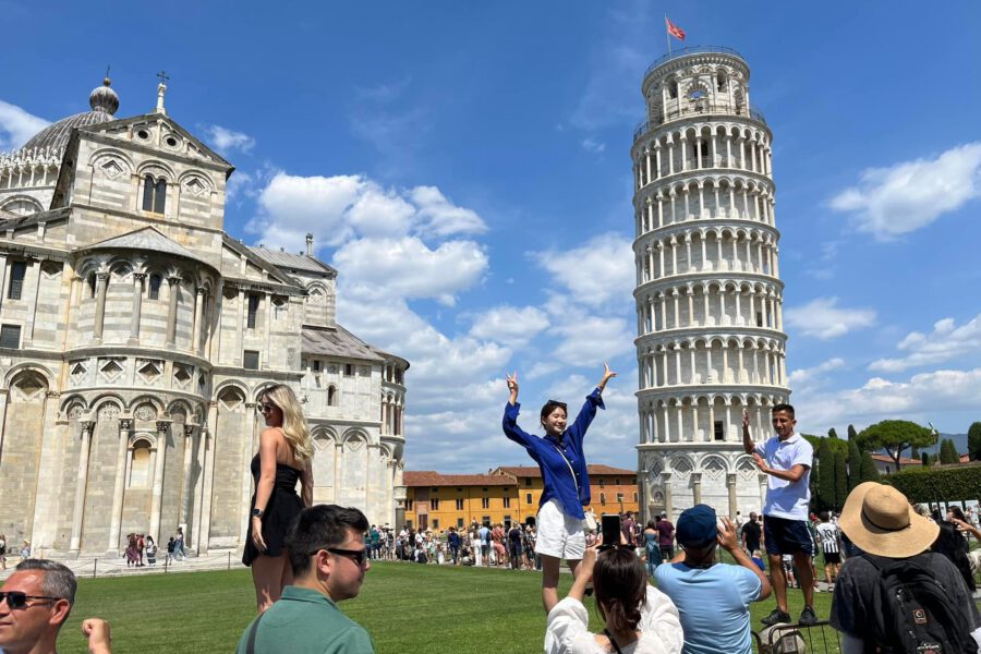 De toren van Pisa